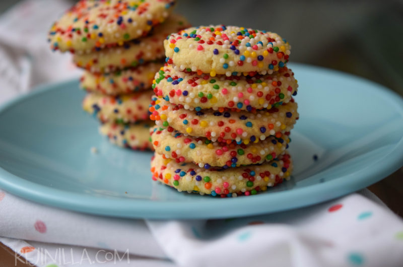 Galletas de azúcar con chochitos