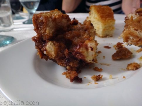 pan budin dulce de leche