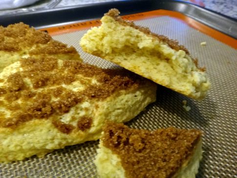 scones azucar y canela