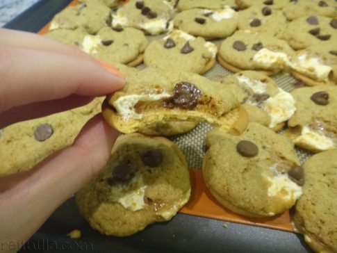 smore layer cookie