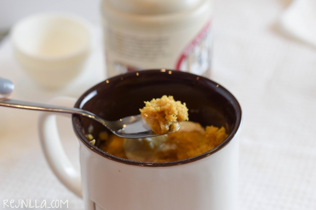 pumpkin mug cake