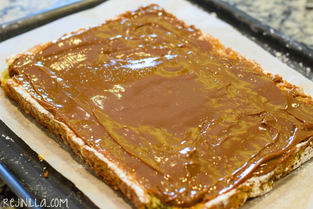 rollo platano dulce de leche-6