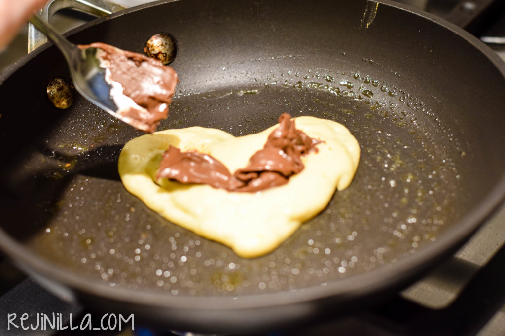 hotcakes rellenos de nutella-3