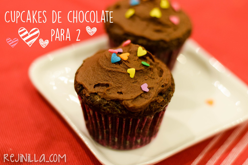 chocolate cupcakes valentin