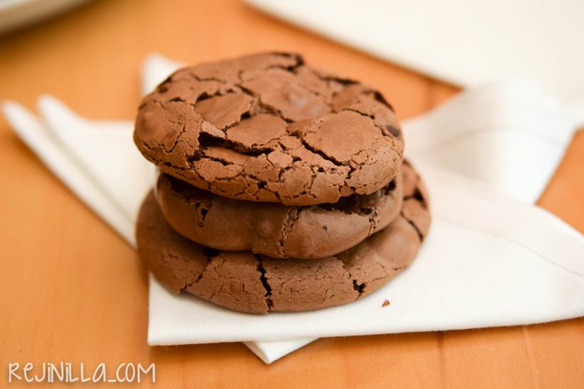 Galletas de chocolate sin harina