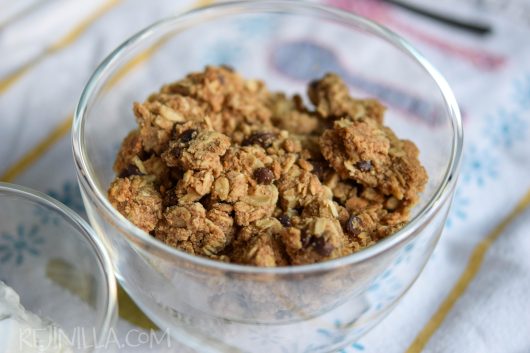 “granola” de galleta