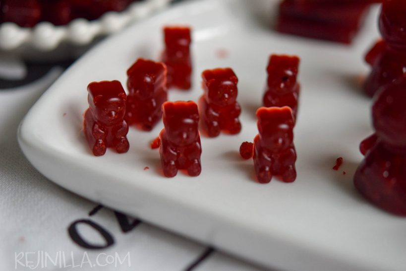 Gomitas de jamaica y chamoy