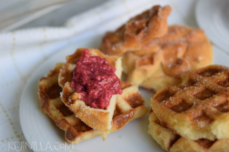 Pan de Muerto Waffleado